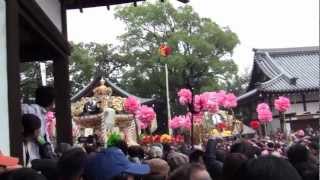 平成24年度 松原八幡神社 秋季例大祭 宵宮 東山