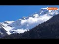 caught on camera deadly avalanche in french alps