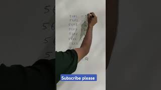 Easy trick table 56/56 #shortsfeed #maths #yt #mathstricks #tabletrick #ytshort #youtube #tricks