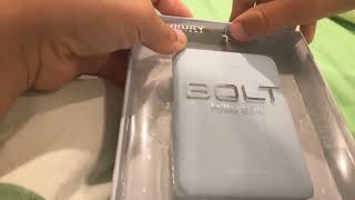 Unboxing bolt power bank