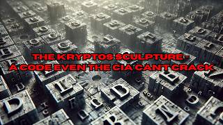 🔐 The Kryptos Sculpture: A Code That Even the CIA Can’t Crack 🕵️♂️ #facts