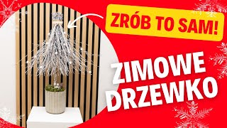 Jak zrobić zimowe drzewko | how to make a winter tree