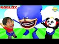 FIND the SHIN SONIC TAPES MORPHS on Roblox with Ryan and Combo Panda!