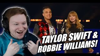 Taylor Swift & Robbie Williams Perform Angels Live at Wembley REACTION!!