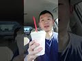 trying wawa strawberry cheesecake smoothie