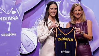 Indiana Fever select Caitlin Clark No. 1 overall in 2024 WNBA Draft