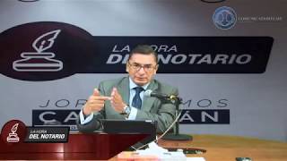 LA HORA DEL NOTARIO/“CONTRATOS PRIVADOS DE COMPRA VENTA, SU VALIDEZ, FORMALIZACIÓN Y REGULARIZACIÓN“