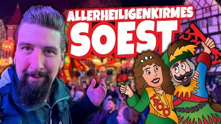 ALLERHEILIGENKIRMES SOEST 2024 - Die KULTKIRMES zum SAISONFINALE | Alle Fahrgeschäfte