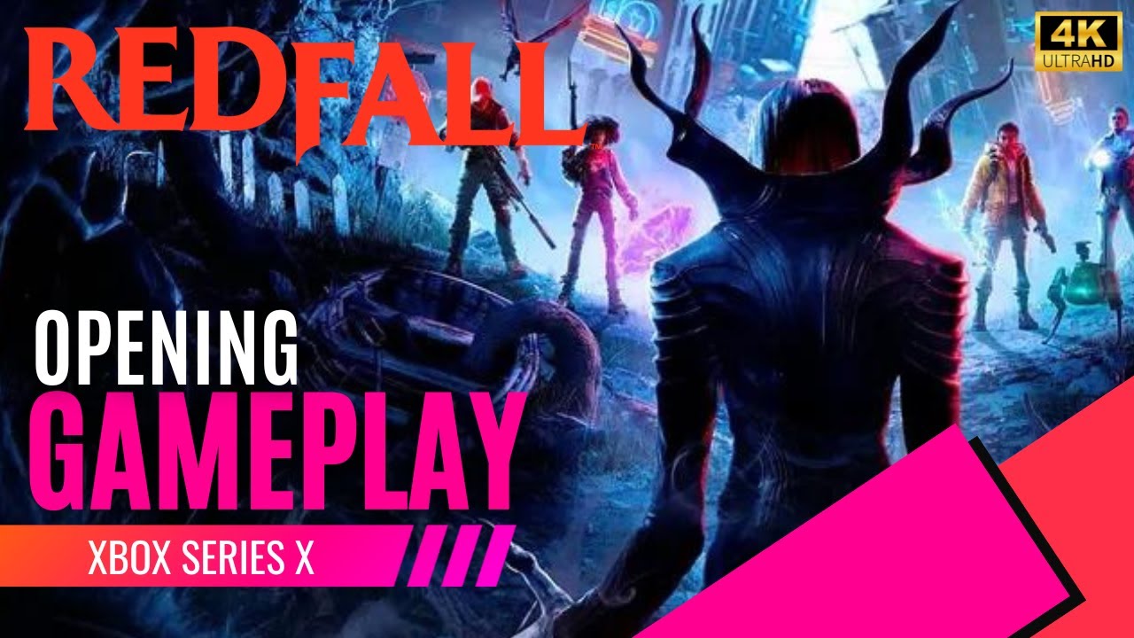 Redfall Opening Gameplay 4k Youtube