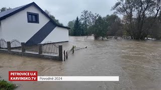 Povodně v Petrovicích u Karviné │ #Karvinsko.TV │ @TelevizeKarvinsko