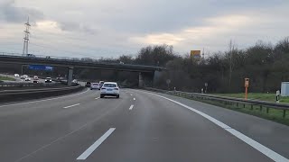 Drive from Eschborn to Hattersheim over Highway/Autobahn A66   PLEASE LIKE\u0026SUBSCRIBE