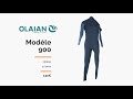 test wetsuit 3 2mm olaian