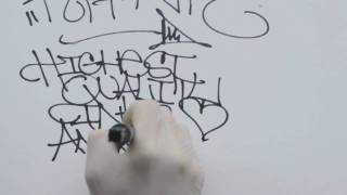 ArtPrimo.com Graffiti Supplies Demo: Krink K-70 Ink marker