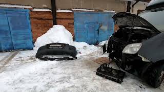 Первый рейс в этом году.Ремонт в дороге. Крупное ДТП.