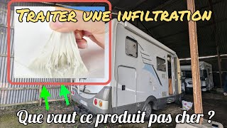 Infiltration camping-car : Réparer en urgence et facilement ?