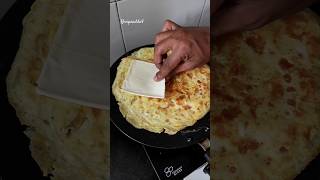 Cheese bread omelette #shortsvideo