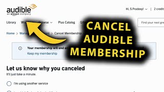 How To Cancel Amazon Audible Membership & Free Trial Subscription (2 Ways)