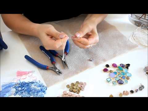 Druzy post earrings FREE tutorial video Druzy post earrings FREE tutorial video