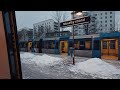 Sweden, Stockholm, subway ride from Hässelby strand to Brommaplan