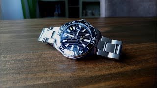 TAG Heuer Aquaracer Diver 43mm / manchmal ist 