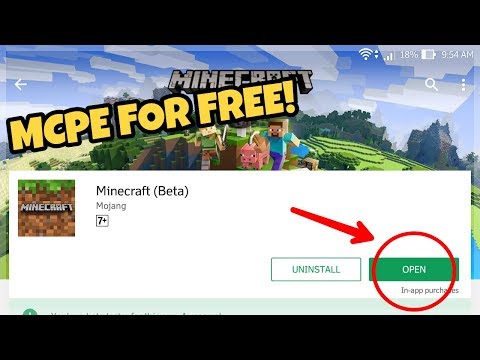 How to Get Minecraft Pocket Edition For FREE!!! (Playstore) How to Get Minecraft Pocket Edition For FREE!!! (Playstore)