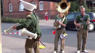 Jazz Polizei bei der Streetnight Wietze 2013