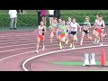 女子1500m トワイライトゲームス陸上2024