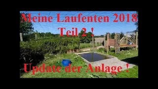 Laufenten 2018 ! Teil 2 ! Update der Anlage !