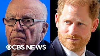 Prince Harry gets apology, settlement in case against Rupert Murdoch's papers