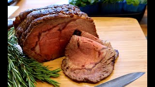 Anglický Roastbeef  [ rostbíf ] / pečení / sous - vide. Video recept po každého