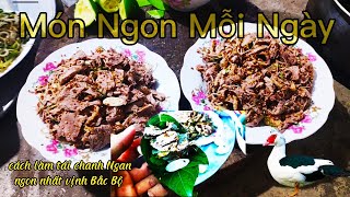 #2 Cách Làm Tái Chanh Ngan Đơn Giản Mà Ngon Nhức Nách #amthuc #monngonmoingay