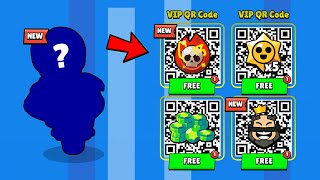 NEW! 😍 HYPERCHARGE? 🥳 VIP Brawl Stars QR Codes 2025 - (Free Gifts)