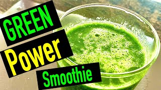 How to make a Spinach Honey Power Smoothie