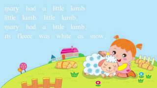 英文兒歌－Mary Had a Little Lamb Song