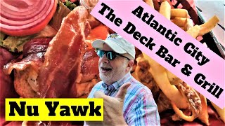 🟡 Atlantic City | The Deck Bar & Grill - Golden Nugget Hotel & Casino. Great Location, But The Food?