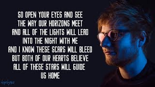 All Of The Stars - Ed Sheeran Lyrics