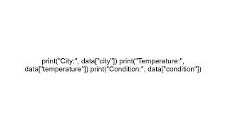 Build a Weather App in Python | Beginner API Project Tutorial