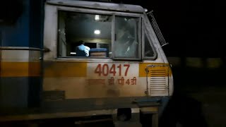 WDP4D Driving in LHF mode ?? 12780 Goa Express Loco Reversal at Londa jn...