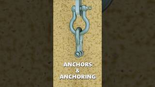 Learn to Sail - Anchors and anchoring ⚓ #learntosail  #sailinglife #sailing #blender3d #shorts