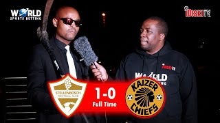 Stellenbosch 1-0 Kaizer Chiefs | Its Do Or Die Next Season | Machaka