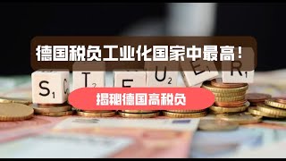 德国是税负最高的工业化国家/单身员工收入4成以上都上交国库/德国新冠政松绑或导致疗养院病患激增20200504