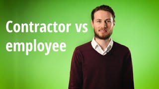 Contractor vs employee