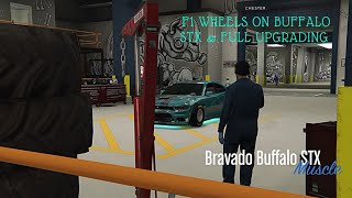 UPGRADING ( MERGE ) BUFFALO STX WITH F1 WHEELS - GTA5 ONLINE -