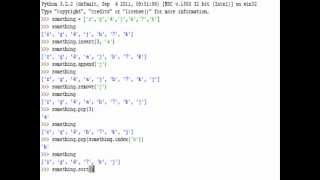 Python Tutorial 7 - More Methods