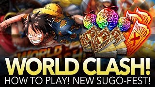 WORLD CLASH! How It Works! NEW SUGO! MANY FREE LEGENDS! (ONE PIECE Treasure Cruise)