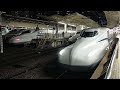 2022年1月4日東海道新幹線東京 駅 14番線のぞみ号到着 n700a 系 ·g43編成運行238aのぞみ238号 15番線発車 n700系a·x56編成運行 回送列車 回送5653a