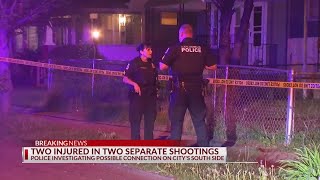 Two overnight shootings in south Columbus may be connected