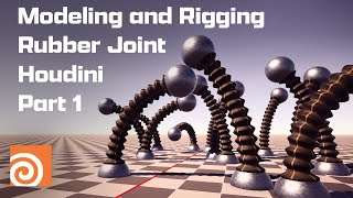 Modeling and Rigging Houdini Rubber Joint part 1