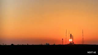 The dawn of a new era. 🌅 || SLS Launch Pad 39B || Sunrise Time Lapse🌄.