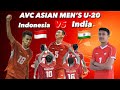 FULL MATCH INDONESIA VS INDIA AVC ASIAN MEN’S U20 CHAMPIONSHIP 2024🇮🇩🇮🇳 #avc #asianchampionship